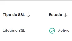 SSL Activo Ilustración de SSL activo
