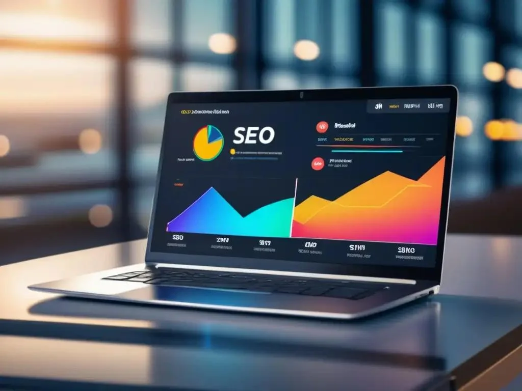 Imagen de una laptop para ilustrar qué es un sitio web optimizado para SEO en México