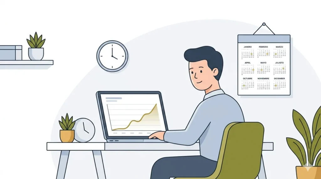 Cuánto tarda el SEO en dar resultados Imagen destacada para mostrar cuánto tarde el SEO en dar resultados