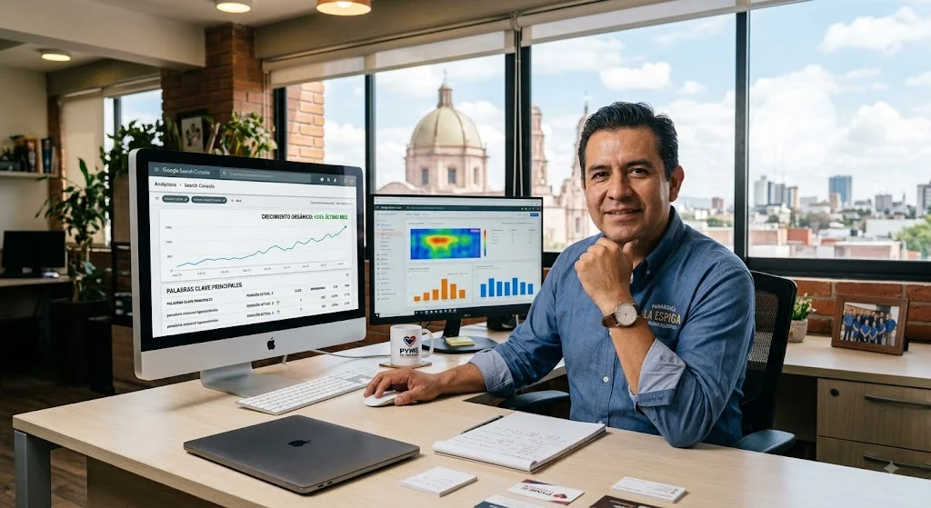 Un empresario Pyme que encontró como hacer para aparecer primero en google